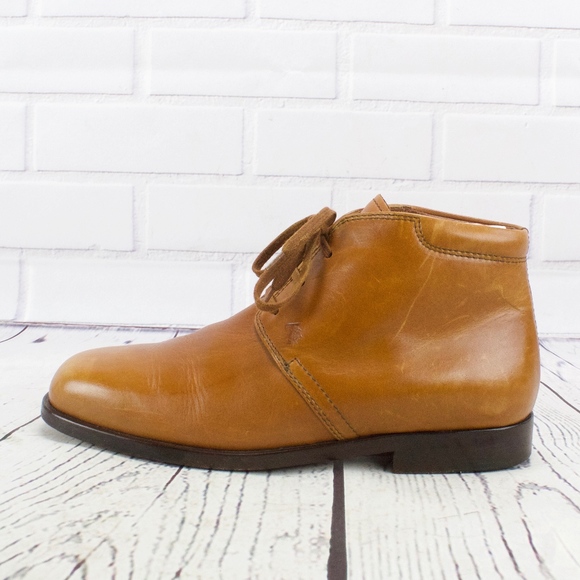 Tod's Other - Tod's Brown Leather Ankle Chukka Boots Size 8